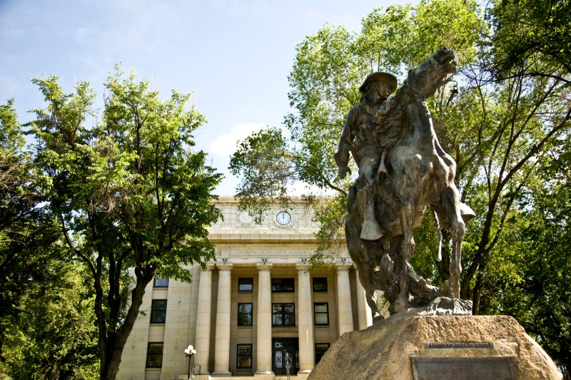 Horseman Statue