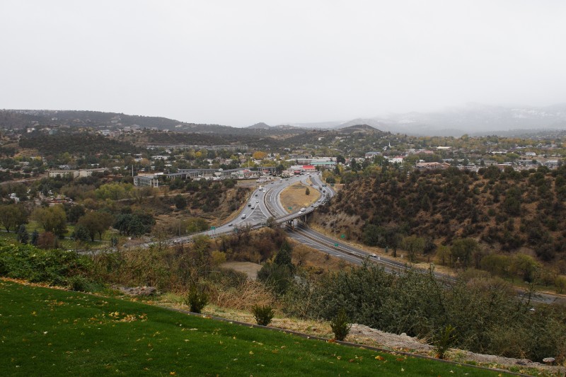 Top view of Presscot, Arizona